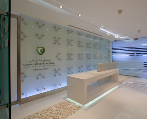 Office interior for EABG Abu Dhabi