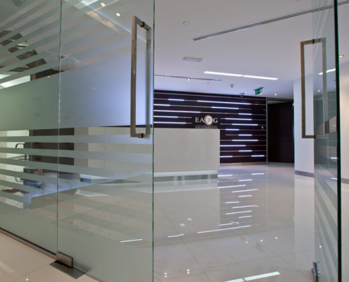 Office interior for EABG Abu Dhabi