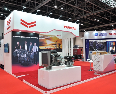 Yanmar at Middle East Trade Show - by Hypsos ME