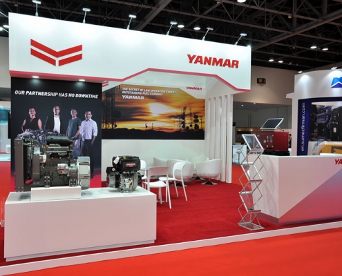 Yanmar at Middle East Trade Show - by Hypsos ME