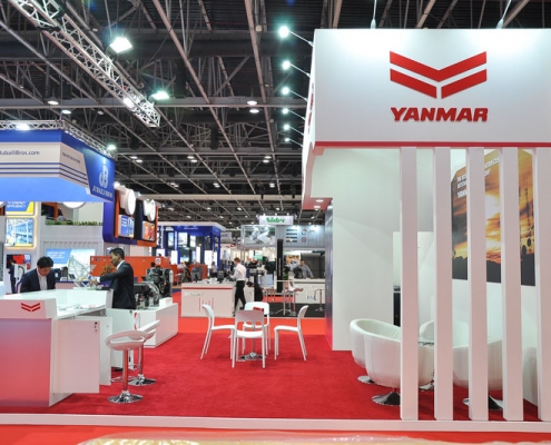 Yanmar at Middle East Trade Show - by Hypsos ME